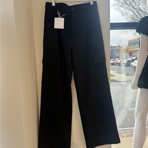 Pistola Black Wide-Leg Women's Pants